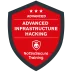 Advanced Infrastructure Hacking certification badge