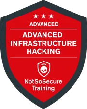 Certifikace Advanced Infrastructure Hacking