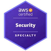 AWS Security Specialty Zertifizierungsabzeichen