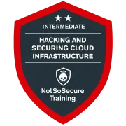 Hacking and Securing Cloud Infrastructure Zertifizierungsabzeichen