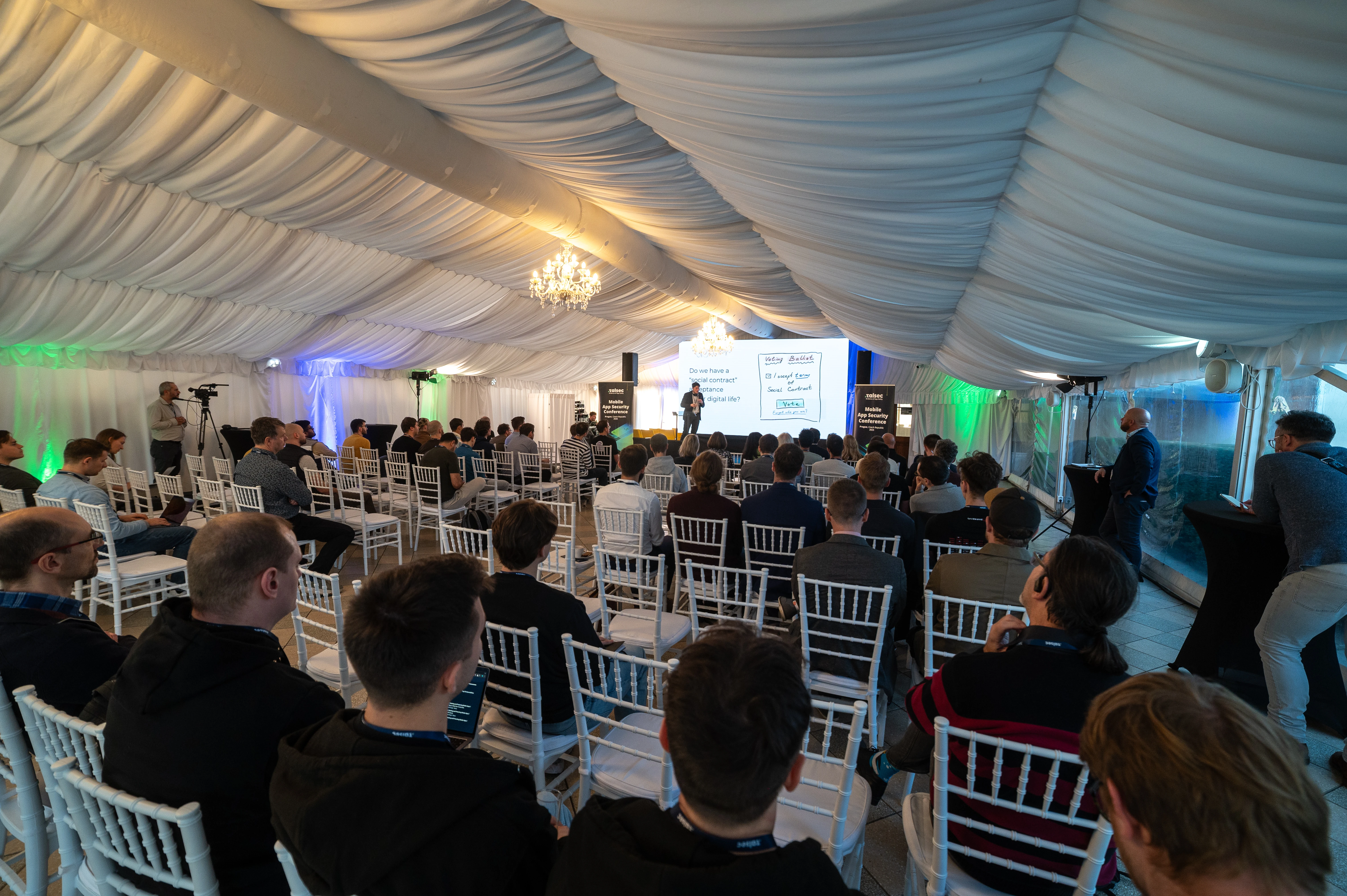 Haxoris talk at mobile app security conference