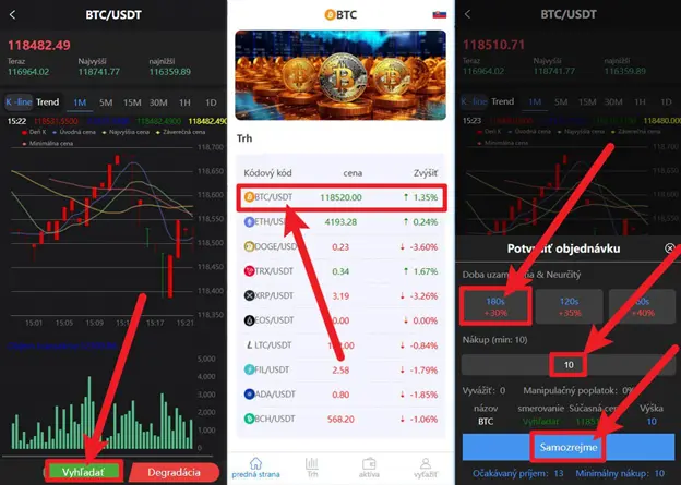 Crypto trading platform