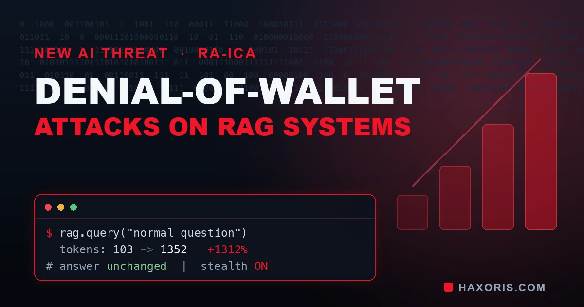 Denial-of-Wallet (DoW) útoky na RAG systémy a AI